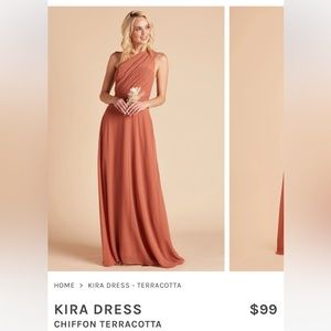 Birdy Grey - Small Terracotta Kira Dress